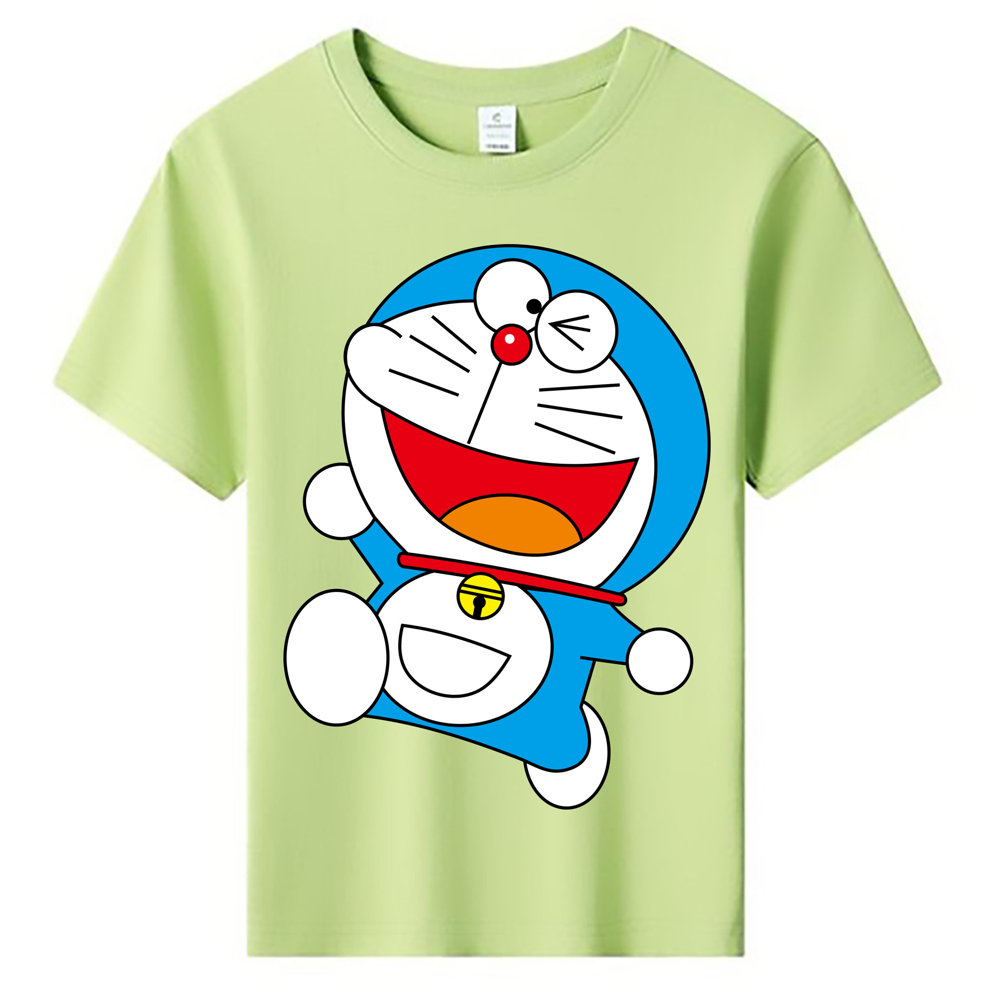 （画像用） ドラえもん Doraemon 綿100％キッズTシャツ（フロントプリント）